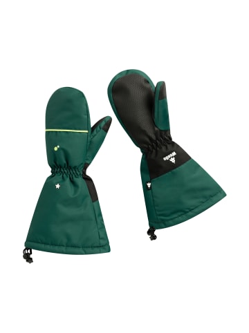 WeeDo Fausthandschuhe BOMONDO in bottle green + silver