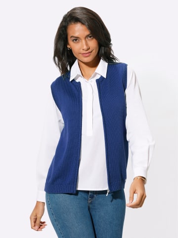WITT WEIDEN Strickweste in royalblau