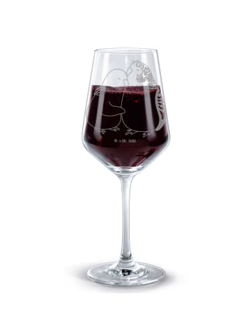 Mr. & Mrs. Panda Kelch Wellensittich Liebe ohne Spruch in Transparent