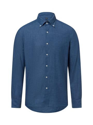 Nils Sundström Hemd in indigo