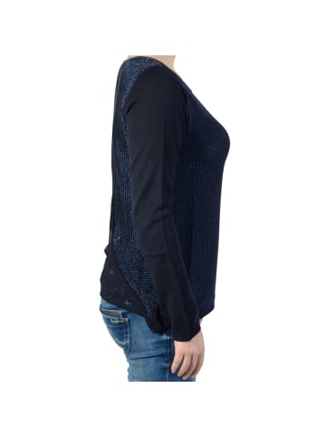 Le Temps des Cerises Athena Galaxy Pullover Blau