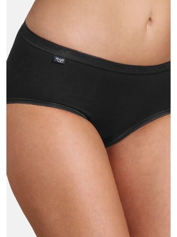Sloggi Midi Slip Basic+ in Schwarz