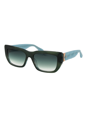 Bulget Frauen Sonnenbrille Rechtwinklig Grün