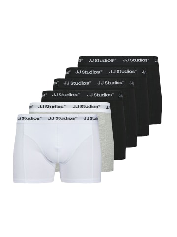 Jack & Jones Retro Short / Pant Soho in Schwarz / weiß / grau