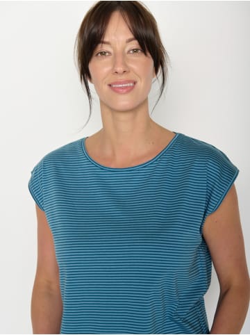 GreenBomb Timid Basic in Tide Stripes