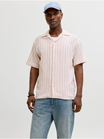 Jack & Jones Hawaii-Hemd in Peach Melba