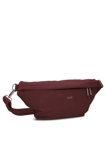 Zwei Mademoiselle MH80 - Gürteltasche 40 cm (leo) in rubin
