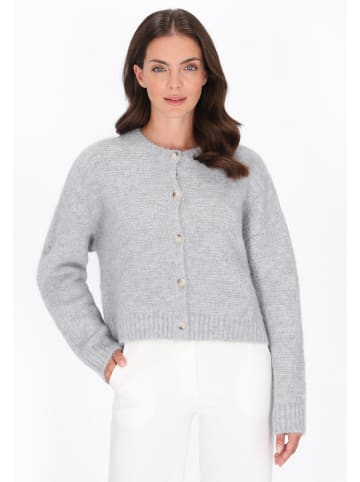usha WHITE LABEL Women Cardigan in grey melange
