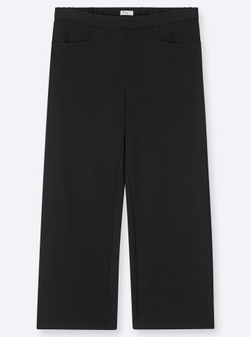sheego Hose in schwarz