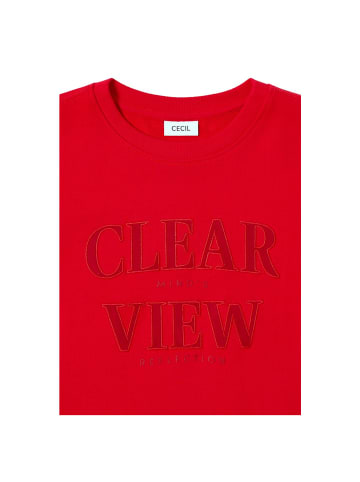 Cecil Sweatshirt in Fiery Red