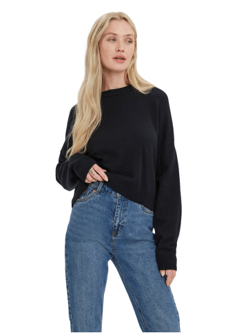 Vero Moda Pullover VMLILLIE in Schwarz