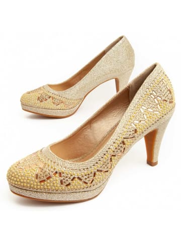 Montevita Pumps Unne58 in Golden