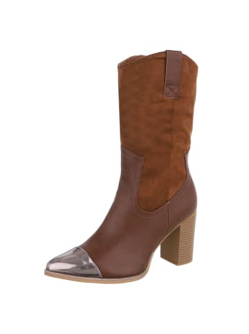 Ital-Design High Heel in Camel