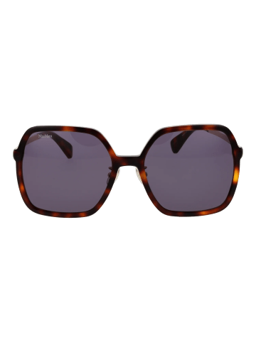 Max Mara Frauen Sonnenbrille Quadratisch Braun