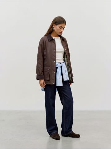Vero Moda Mantel in Chocolate Brown