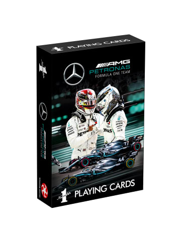 Winning Moves Number 1 Spielkarten Mercedes AMG Petronas in bunt