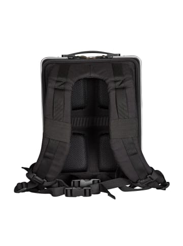 Aleon Hybrid Business-Rucksack 39 cm Laptopfach in platinum