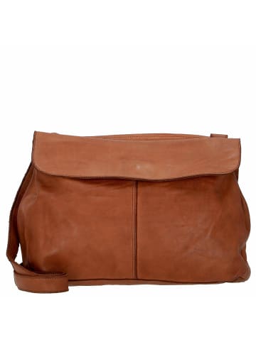 Harold's Submarine - Schultertasche M 32 cm in cognac