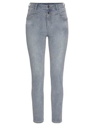 LASCANA Skinny-fit-Jeans in blue-washed