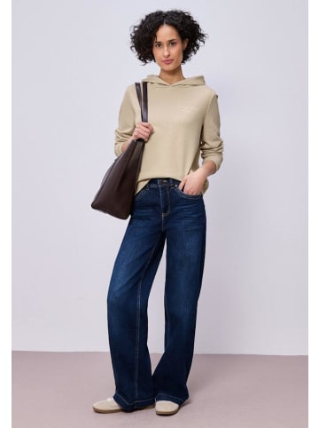 Street One Sweatshirt in cotton beige