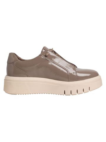 Tamaris COMFORT Sneaker in TAUPE PATEN