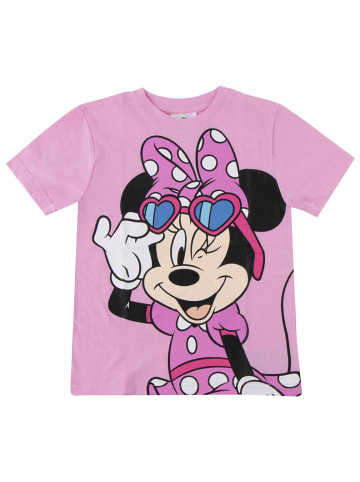 Disney Minnie Mouse Minnie Maus Mädchen T-Shirt in rosa