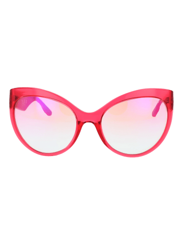 Guess Frauen Sonnenbrille Rund Rose