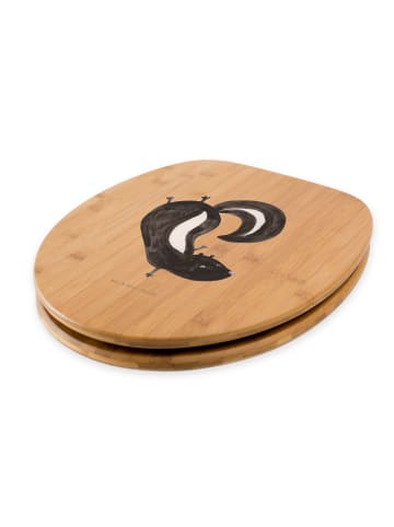 Mr. & Mrs. Panda WC Sitz Stinktier Handstand ohne Spruch in Braun