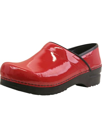 Sanita Comfortwear Clog "ORIGINAL-PROF." in Rot