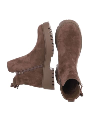 Ital-Design High Heel in Hellbraun