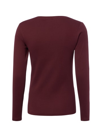 brookshire Langarmshirt in aubergine