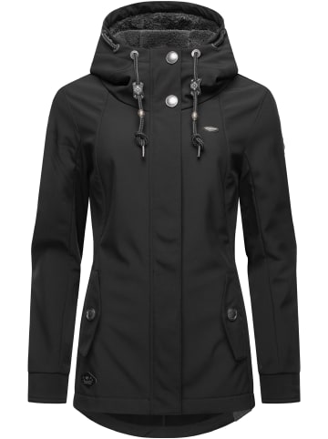 ragwear Softshelljacke Monadde Softshell in Black