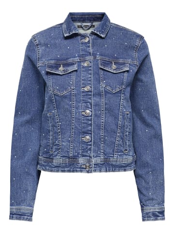 ONLY Jeansjacke in Medium Blue Denim