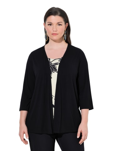 Ulla Popken Shirt in schwarz