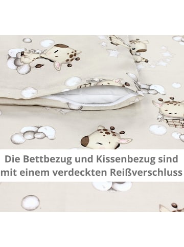 TupTam Unisex Baby Wiegenset 4-teilig in beige Modell 1
