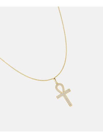 Diamant L'éternel Halskette aus 585 Gelbgold