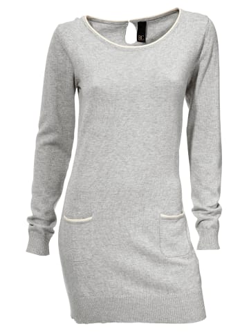 Heine Longpullover in grau-melange