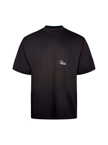 SikSilk T-Shirt Oversized in Black