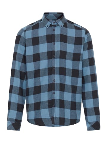 BLEND Flanellhemd BHOrma Shirt in Blau