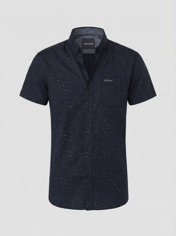 KOROSHI LÃ¤ssige popelin-hemd Ã¼berall sommer in blau