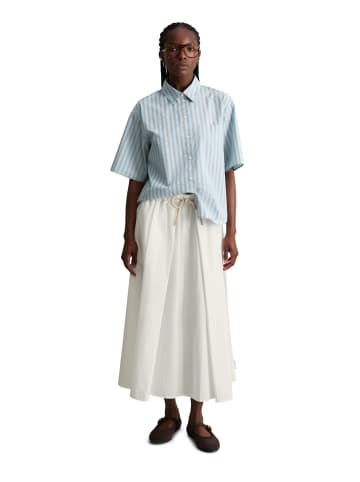 Marc O'Polo DENIM Ausgestellter Rock in Silky White