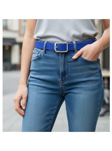 FRONHOFER Ledergürtel in Weiß