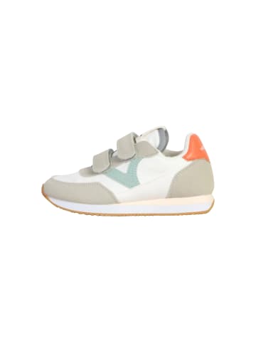 Victoria Niedrige Sneaker mit Klettverschluss zu Jeans Blau