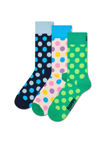 Happy Socks Socken 3er Pack in Big Dot
