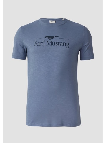 s.Oliver T-Shirt in 53D4_himmelblau