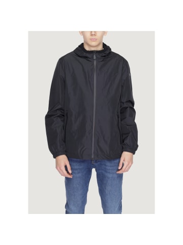 SUNS Schwarz Polyester Shelljacke