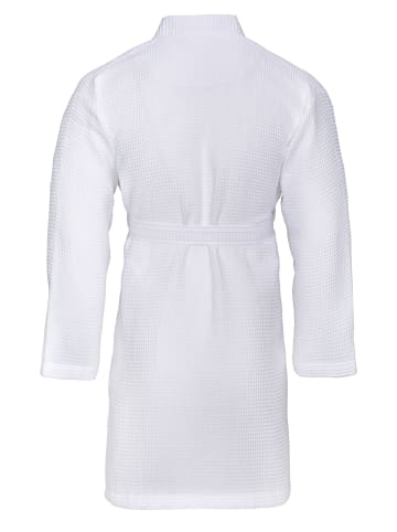Vossen Bademantel in weiss