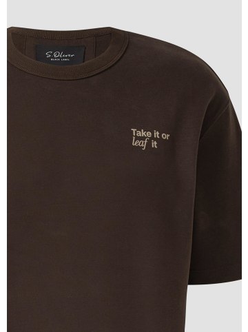 s.Oliver T-Shirt in 89D1_dunkelbraun