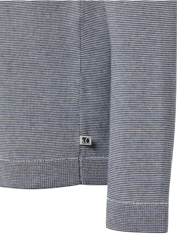 s.Oliver Pullover in marine weiß - 0001