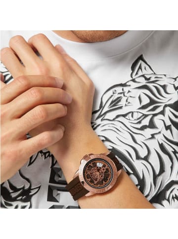 Plein Sport Analoguhr für Herren in gold